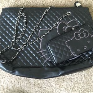 Hello Kitty black purse/wallet BRAND NEW